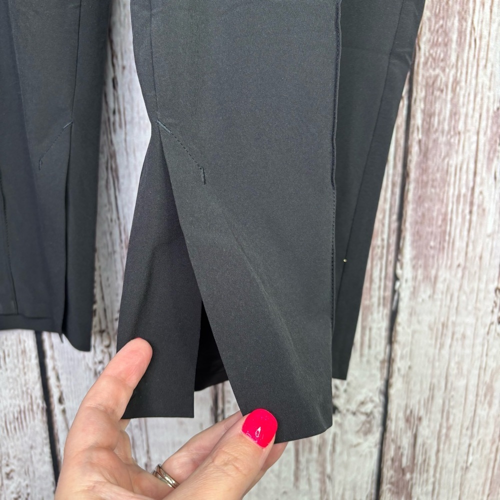 Athleta Black Tailored Ponte Ankle Pants - Picture 2 of 16